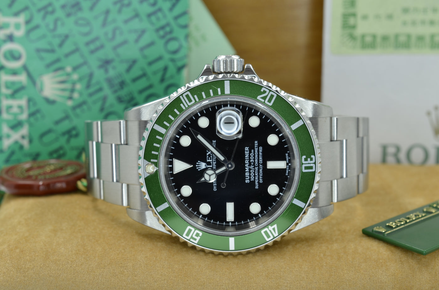 Rolex Submariner "Kermit" - REF: 16610lv