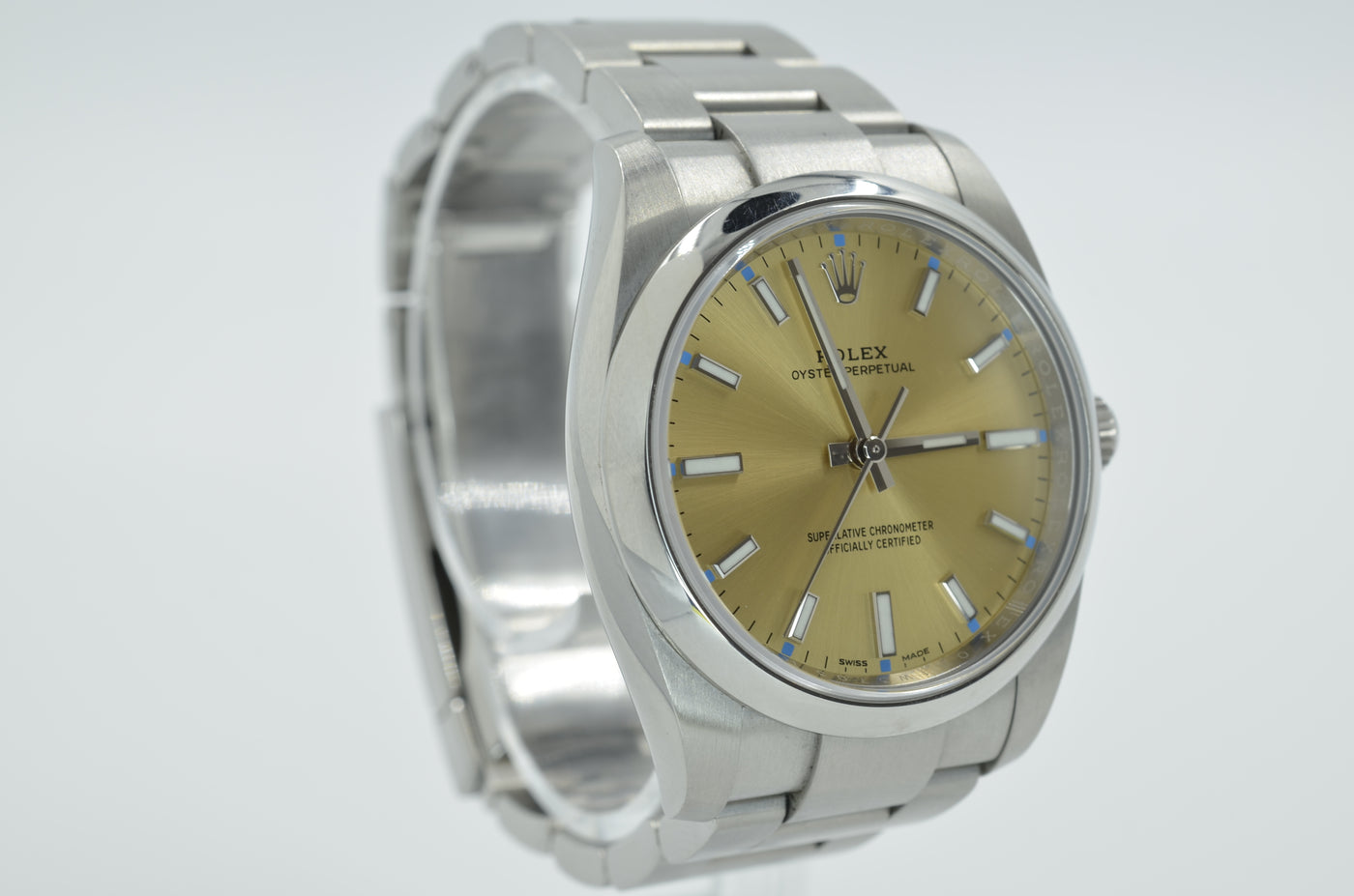 Rolex Oyster Perpetual 34 - REF: 114200 (yellow grape)
