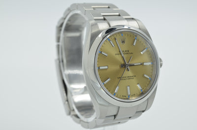 Rolex Oyster Perpetual 34 - REF: 114200 (yellow grape)