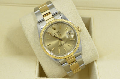 Rolex Oyster Perpetual Date - REF: 15223